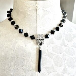 Authentic Art Deco Inspired Givenchy Statement Necklace
